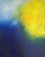 Manuela  Prosperi - Farbkomposition Blau/Gelb